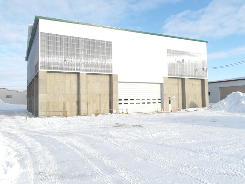 (仮称)晩翠リサイクルセンター搬出物堆積棟新築工事