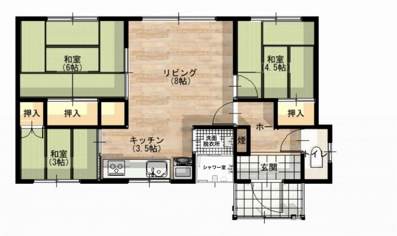 【既存物件】富良野市東麻町１１５４－２３３